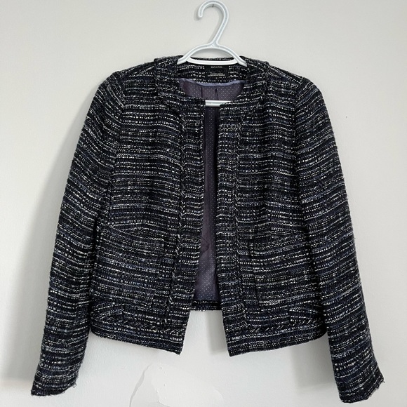 RW&CO Tweed Blazer Size 0 - Picture 1 of 3